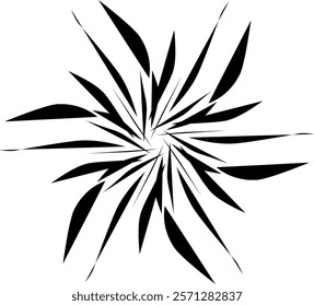 Handdrawn blackwhite bw sketch scratch scrawl doodle flower flora nature radial line radialline radialflower symmetricalflower symmetricalline circleline circle abstractflower abstract abstractline