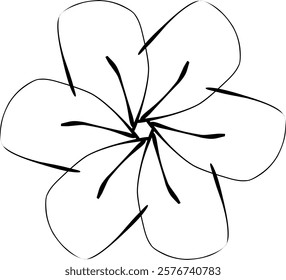 Handdrawn blackwhite bw sketch scratch scrawl doodle flower flora nature radial line radialline radialflower symmetricalflower symmetricalline circleline circle abstractflower abstract abstractline