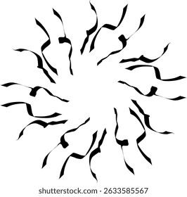 Desenhado à mão, branco preto, esboço, rascunho, rabiscar, rabiscar, flor, flora, natureza, radial, linha, radial, radialflower, symmetricalflower, symmetricaline, circleline, círculo, abstractflower, abstract