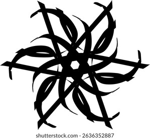 Handdrawn, blackwhite, sketch, scratch, scrawl, doodle, flower, flora, nature, radial, line, radialline, radialflower, symmetricalflower, symmetricalline, circleline, circle, abstractflower, abstract