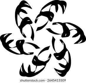 Handdrawn, blackwhite, sketch, scratch, scrawl, doodle, flower, flora, nature, radial, line, radialline, radialflower, symmetricalflower, symmetricalline, circleline, circle, abstractflower, abstract