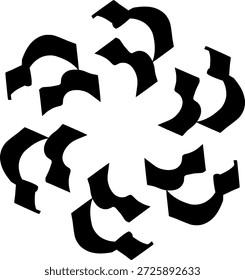 Desenhado à mão, branco preto, esboço, rascunho, rabiscar, rabiscar, flor, flora, natureza, radial, linha, radial, radialflower, simmetricalflower, symmetricaline, circleline, círculo, abstractflower, abstrato, ciclo, escova, pincelada, floral, bonito, planta, folha