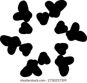 Desenhado à mão, branco preto, esboço, rascunho, rabiscar, rabiscar, flor, flora, natureza, radial, linha, radial, radialflower, simmetricalflower, symmetricaline, circleline, círculo, abstractflower, abstrato, ciclo, escova, pincelada, floral, bonito, planta, folha