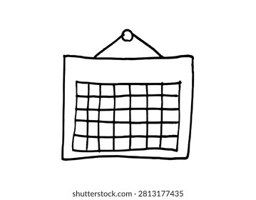Hand  drawn blank