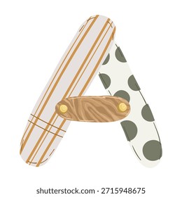 Conjunto de Vector de bebé boho dibujado a mano con prendas, cochecitos y Elementos de naturaleza en tonos neutros para textiles, papelería y decoración de habitaciones para niños.