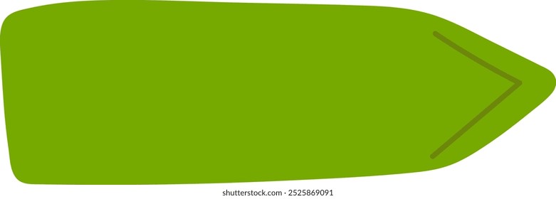 Ilustración vectorial de etiqueta de marcador dibujado a mano
