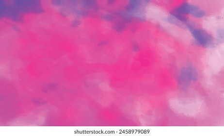 Hand-drawn bright pink gradient abstract watercolor splashed on the paper. Multicolor watercolor background for textures. Fantasy smooth light pink abstract watercolor painted background.	
