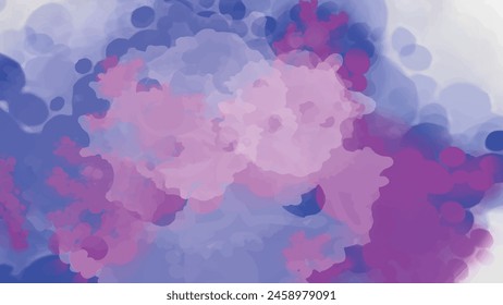 Hand-drawn bright pink gradient abstract watercolor splashed on the paper. Multicolor watercolor background for textures. Fantasy smooth light pink abstract watercolor painted background.	
