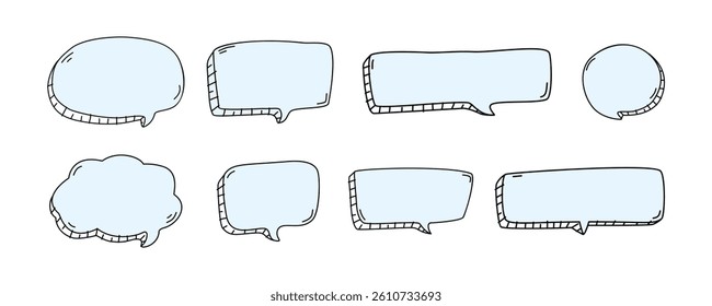 Handdrawn Bubble Speech Text Box