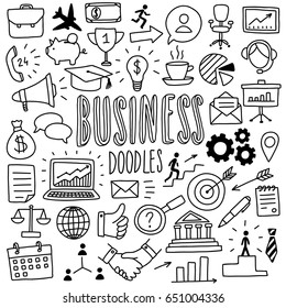 Hand-drawn Business Doodles