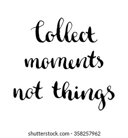 Handdrawn calligraphy  isolated  design element. Vector. Inspirational poster.