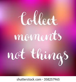 Handdrawn calligraphy  isolated  design element. Vector. Inspirational poster.