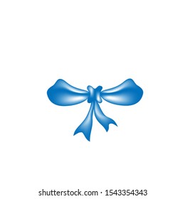 Hand-drawn cartoon bow-tie on a white isolated background. ENP-10. Accessory item of clothing.