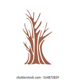 Hand-drawn cartoon style tree.