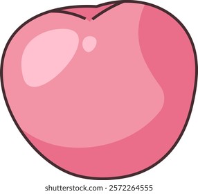 Handdrawn Cherry Berry Vector Illustration