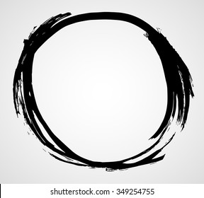 hand-drawn circle 