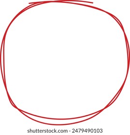 Handdrawn Circle Line Pencil Set