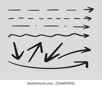 Hand-Drawn Circles Vector Art Illustration, Ideal for Sketchy Designs, Abstract Art Projects