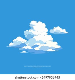 hand-drawn cloud vector asset is a digital design element in EPS format,quality cloud shapes for web design and animations, offering versatility and customization for various creative projects.