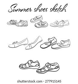 Hand-drawn Collection of Summer Baby-Women's-Men Shoes