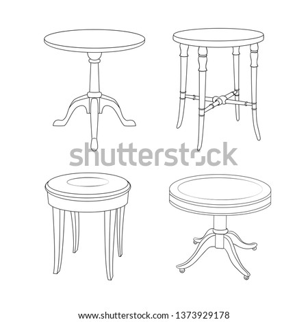 Similar – Image, Stock Photo The tables are lined up in rows. Only the guests are missing.
