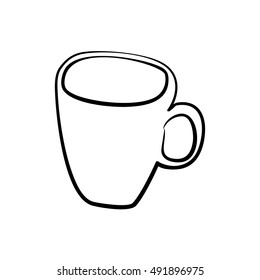 Handdrawn Cup Vector Illustration
