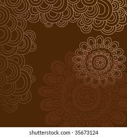 Hand-Drawn Doodle Abstract Vector Illustration