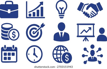 Conjunto de ícones de doodle desenhado à mão: Comunicação, Negócios, Emoção, Ideia e Símbolos de Feedback em Preto e Branco Estilo de esboço	