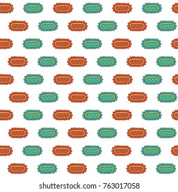 Hand-drawn doodle seamless birthday pattern. This pattern is suitable for printing on textiles, wrapping paper and so on.