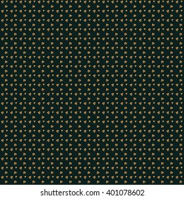 hand-drawn doodle seamless pattern with hearts