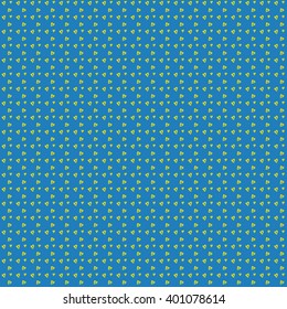 hand-drawn doodle seamless pattern with hearts
