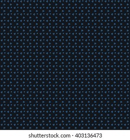 hand-drawn doodle seamless pattern with hearts