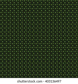 hand-drawn doodle seamless pattern with hearts