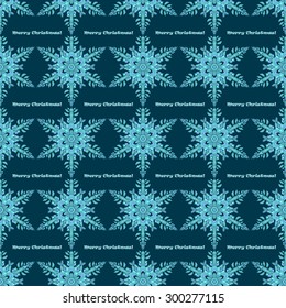 Hand-drawn doodles snowflake seamless in different colors. Zentangle mandala style. Vector illustration. Good idea for greeting cards, invitations, prints, textiles, tattoo.