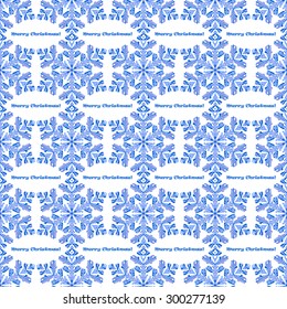 Hand-drawn doodles snowflake seamless in different colors. Zentangle mandala style. Vector illustration. Good idea for greeting cards, invitations, prints, textiles, tattoo.
