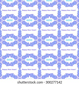 Hand-drawn doodles snowflake seamless in different colors. Zentangle mandala style. Vector illustration. Good idea for greeting cards, invitations, prints, textiles, tattoo.