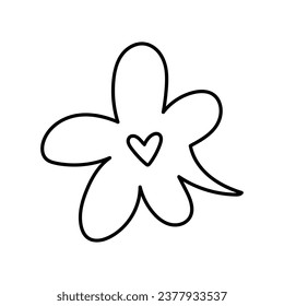 Hand-drawn doodle-style message and bubble element illustration for cards, posters, stickers, and professional design
