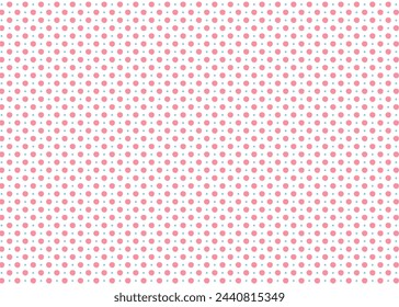 Hand-drawn dot pattern, simple circular pattern background material, seamless pattern