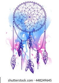 Download Watercolor Dreamcatcher Images Stock Photos Vectors Shutterstock