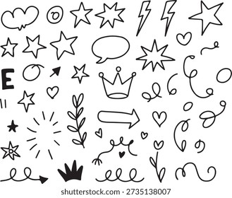 Hand-Drawn Dynamic Elements, art work
