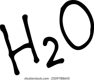 hand-drawn elements, children's school drawing, vector