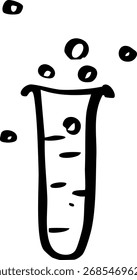 Elementos dibujados a mano, dibujo de la escuela de los niños, Vector