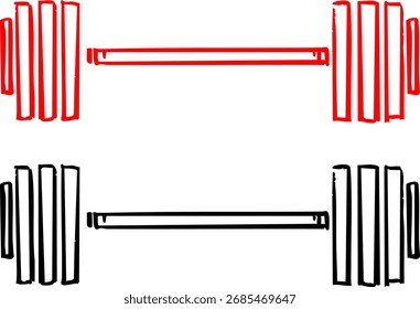 Elementos dibujados a mano, dibujo de la escuela de los niños, Vector