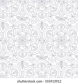 Handdrawn ethnic ornamental seamless pattern