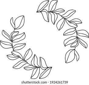 42,100 Flower wreath silhouette Images, Stock Photos & Vectors ...