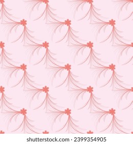 Handdrawn flower Seamless Pattern Design