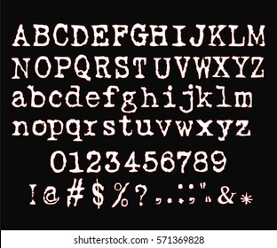 Hand-Drawn Font - Thriller Font