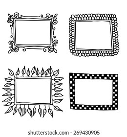 Hand-drawn frames. Part 1.