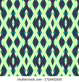 Hand-drawn geometric pattern. Seamless vector pattern with hand-drawn abstract motifs. Seamless geometric background.