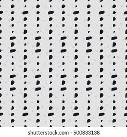 Hand-drawn geometric seamless pattern